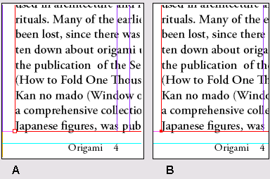 А. Невыделенная точка привязки. В. Выделенная точка привязки